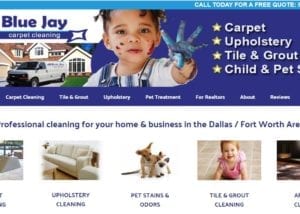 Website Design for Carpet Cleaning Companies