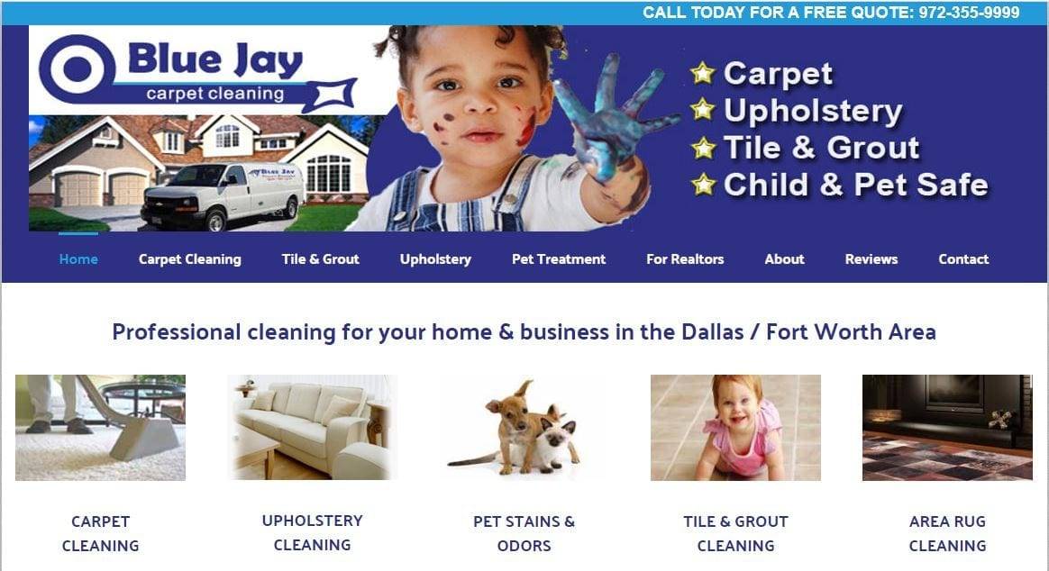 Website Design for Carpet Cleaning Companies