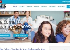 Wordpress Website Design for House Cleaners