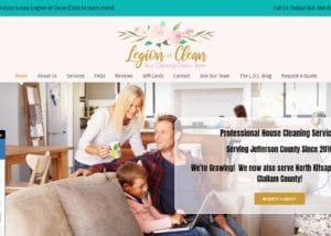 Website Design for House Cleaning Services