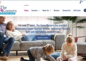Wordpress Website Design for House Cleaning Companies
