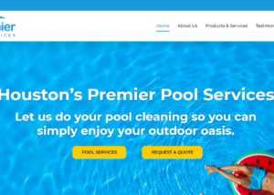 Website Design for Pool Cleaning Services